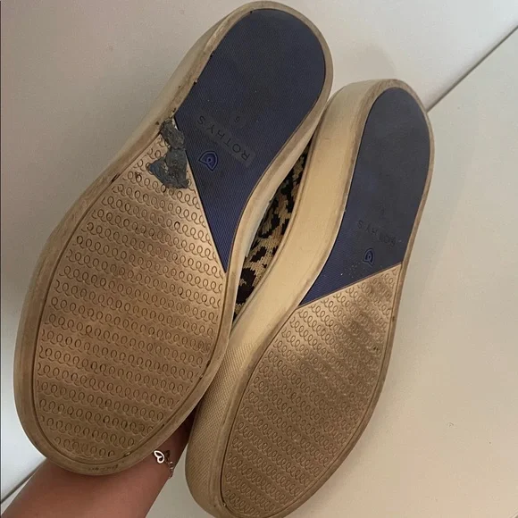 Rothy’s Leopard Print Slip-On Sneakers - Picture 8 of 8